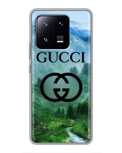 Чохол для Xiaomi 13 Pro з картинкою «Gucci — гірський пейзаж»