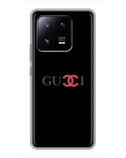 Чехол для Xiaomi 13 Pro с картинкой «Gucci — красный градиент» Чехол для Xiaomi 13 Pro с картинкой «Gucci — красный градиент»