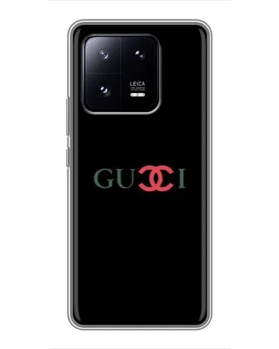 Чохол для Xiaomi 13 Pro з картинкою «Gucci — червоний градієнт»