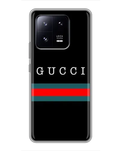 Чохол для Xiaomi 13 Pro з картинкою «Gucci — червоний пояс»