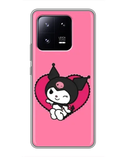 Чохол для Xiaomi 13 Pro з картинкою «Kuromi — любов у серці» Чохол для Xiaomi 13 Pro з картинкою «Kuromi — любов у серці»