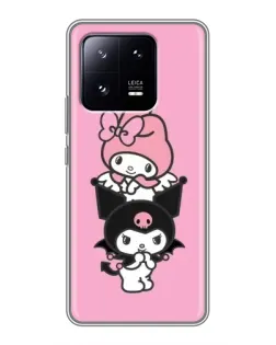Чехол для Xiaomi 13 Pro с картинкой «My Melody и Kuromi»