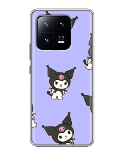 Чохол для Xiaomi 13 Pro з картинкою «Паттерн з Kuromi» Чохол для Xiaomi 13 Pro з картинкою «Паттерн з Kuromi»