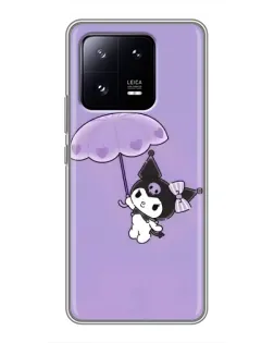 Чехол для Xiaomi 13 Pro с картинкой «Kuromi с зонтиком»