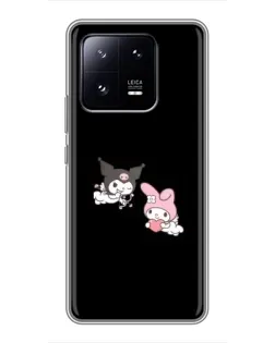 Чехол для Xiaomi 13 Pro с картинкой «My Melody и Kuromi»