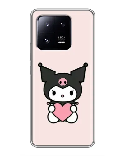 Чохол для Xiaomi 13 Pro з картинкою «Kuromi та серце» Чохол для Xiaomi 13 Pro з картинкою «Kuromi та серце»