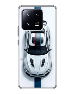 Чехол для Xiaomi 13 Pro с картинкой «Вид сверху — BMW M»