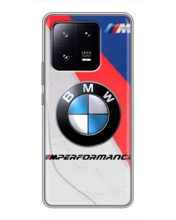 Чехол для Xiaomi 13 Pro с картинкой «BMW Performance стиль»