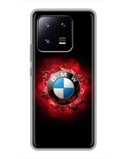 Чехол для Xiaomi 13 Pro с картинкой «Логотип BMW — вспышка» Чехол для Xiaomi 13 Pro с картинкой «Логотип BMW — вспышка»