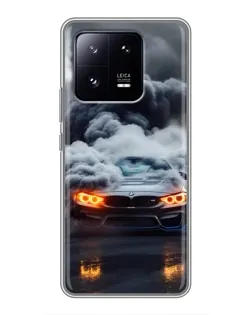 Чехол для Xiaomi 13 Pro с картинкой «BMW в дыму» Чехол для Xiaomi 13 Pro с картинкой «BMW в дыму»