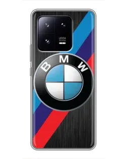 Чехол для Xiaomi 13 Pro с картинкой «BMW M-stripes стиль» Чехол для Xiaomi 13 Pro с картинкой «BMW M-stripes стиль»