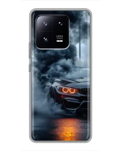 Чехол для Xiaomi 13 Pro с картинкой «BMW M-Power — абстракция» Чехол для Xiaomi 13 Pro с картинкой «BMW M-Power — абстракция»