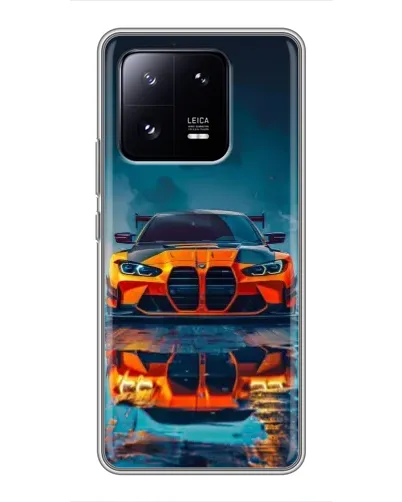 Чехол для Xiaomi 13 Pro с картинкой «BMW — золотая эмблема» Чехол для Xiaomi 13 Pro с картинкой «BMW — золотая эмблема»