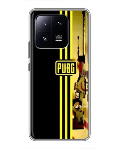 Чохол для Xiaomi 13 Pro з картинкою «PUBG — камуфляжний шолом»