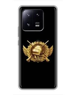 Чохол для Xiaomi 13 Pro з картинкою «PUBG — помаранчевий градієнт» Чохол для Xiaomi 13 Pro з картинкою «PUBG — помаранчевий градієнт»