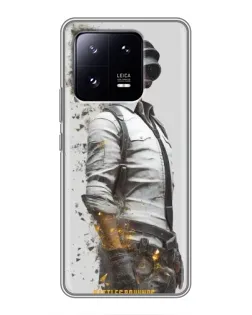 Чохол для Xiaomi 13 Pro з картинкою «PUBG — боєць у пилу»
