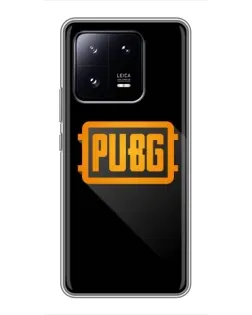 Чохол для Xiaomi 13 Pro з картинкою «PUBG — рамка лого»