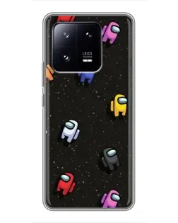 Чохол для Xiaomi 13 Pro з картинкою «Космічний патерн Among Us»