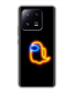 Чохол для Xiaomi 13 Pro з картинкою «Among Us неонове сяйво»