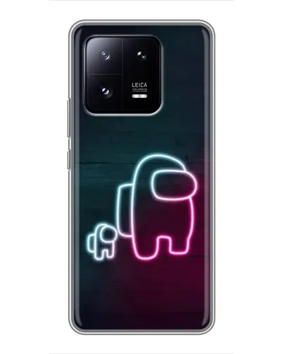Чохол для Xiaomi 13 Pro з картинкою «Among Us неон-арт»