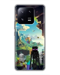 Чохол для Xiaomi 13 Pro з картинкою «Ендермен у лісі»