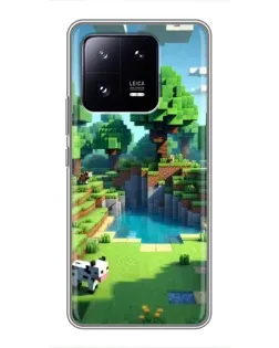 Чохол для Xiaomi 13 Pro з картинкою «Minecraft літній день»