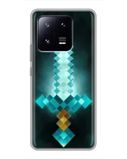 Чохол для Xiaomi 13 Pro з картинкою «Алмазний меч неон»