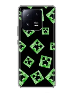 Чохол для Xiaomi 13 Pro з картинкою «Паттерн з кріперами»