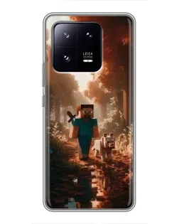 Чохол для Xiaomi 13 Pro з картинкою «Стів у лісі»