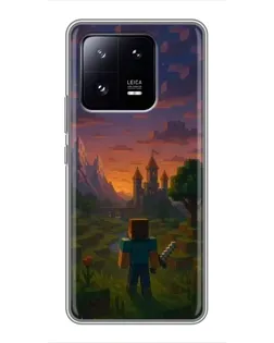 Чохол для Xiaomi 13 Pro з картинкою «Стів біля вежі»