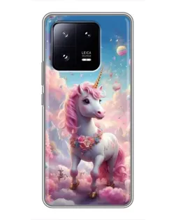 Чехол для Xiaomi 13 Pro с картинкой «Единорог среди облаков»