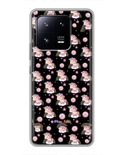 Чехол для Xiaomi 13 Pro с картинкой «Magic Unicorn паттерн»
