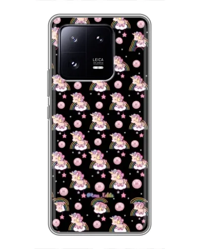 Чехол для Xiaomi 13 Pro с картинкой «Magic Unicorn паттерн» Чехол для Xiaomi 13 Pro с картинкой «Magic Unicorn паттерн»