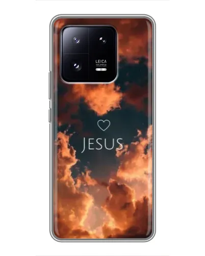 Чехол для Xiaomi 13 Pro с картинкой «Сияние Имени Jesus»