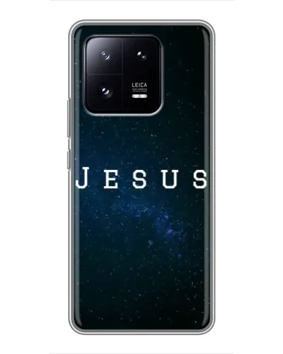 Чехол для Xiaomi 13 Pro с картинкой «Звездное небо Jesus»