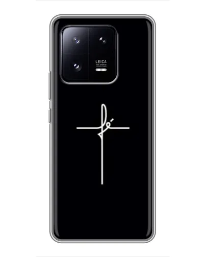 Чехол для Xiaomi 13 Pro с картинкой «Тонкий крест» Чехол для Xiaomi 13 Pro с картинкой «Тонкий крест»