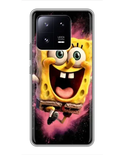 Чохол для Xiaomi 13 Pro з картинкою «Вибуховий Спанч Боб»