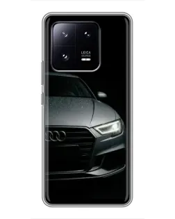 Чехол для Xiaomi 13 Pro с картинкой «Audi — детализация кузова»