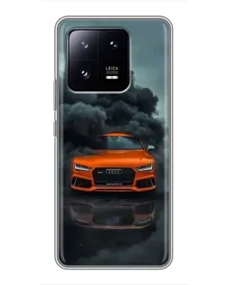 Чехол для Xiaomi 13 Pro с картинкой «Audi в облаках дыма» Чехол для Xiaomi 13 Pro с картинкой «Audi в облаках дыма»