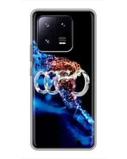 Чехол для Xiaomi 13 Pro с картинкой «Энергия лого Audi» Чехол для Xiaomi 13 Pro с картинкой «Энергия лого Audi»
