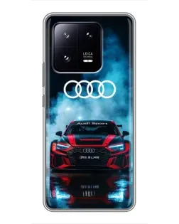 Чехол для Xiaomi 13 Pro с картинкой «Audi Sport — неон» Чехол для Xiaomi 13 Pro с картинкой «Audi Sport — неон»