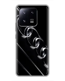 Чехол для Xiaomi 13 Pro с картинкой «Audi — абстрактные кольца» Чехол для Xiaomi 13 Pro с картинкой «Audi — абстрактные кольца»