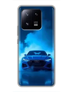 Чехол для Xiaomi 13 Pro с картинкой «Audi — голубая энергия» Чехол для Xiaomi 13 Pro с картинкой «Audi — голубая энергия»