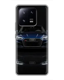 Чехол для Xiaomi 13 Pro с картинкой «Audi — ночное отражение» Чехол для Xiaomi 13 Pro с картинкой «Audi — ночное отражение»