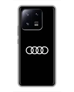 Чехол для Xiaomi 13 Pro с картинкой «Audi White Logo» Чехол для Xiaomi 13 Pro с картинкой «Audi White Logo»