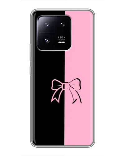 Чехол для Xiaomi 13 Pro с картинкой «Половинки банта»
