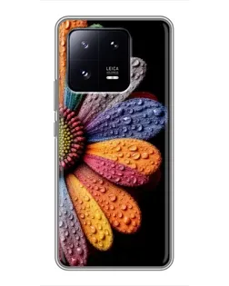Чехол для Xiaomi 13 Pro с картинкой «Радужный цветок»