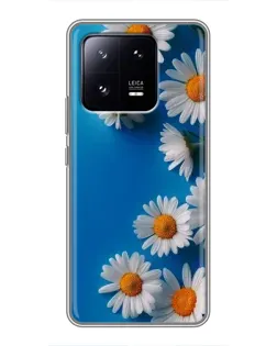 Чехол для Xiaomi 13 Pro с картинкой «Белоснежные маргаритки»
