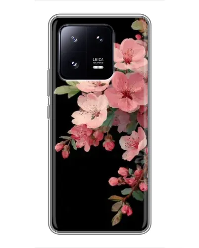 Чехол для Xiaomi 13 Pro с картинкой «Розовая ветка сакуры»