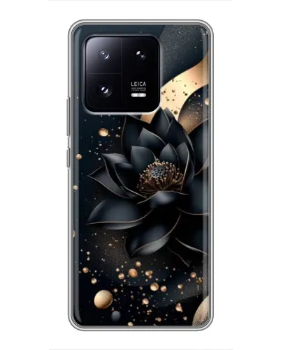 Чехол для Xiaomi 13 Pro с картинкой «Черный лотос»